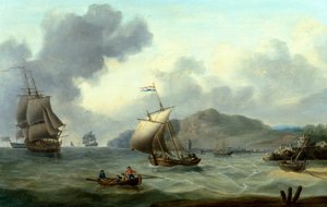 Navires au large de l