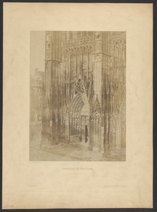 Cathédral of Strasbourg. Grand Portail. - Charles Marville