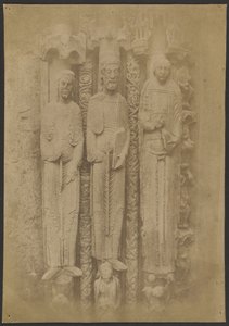 [Cathédrale de Chartres. Grands Figures du Porche Royal] - Charles Marville