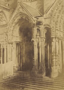 Cathédrale de Chartres. Portail Septentrional. - Charles Marville