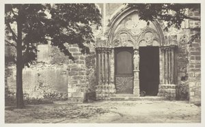 Church of Villeneuve le Comte, Seine-et-Marne (Eglise de Villeneuve le Comte, Seine-et-Marne) - Charles Marville
