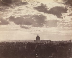 [Étude de nuages sur Paris], années 1850 - Charles Marville