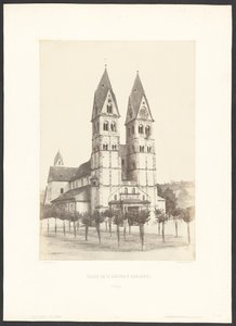 Église de St. Castor à Coblentz - Charles Marville