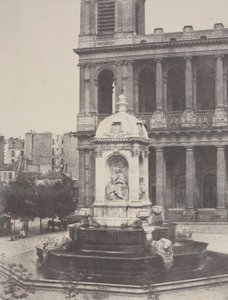 Fontaine de Saint-Sulpice - Charles Marville