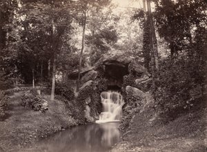 Grotte dans le Bois de Boulogne, 1858-1860 - Charles Marville