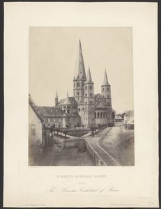 Le Munster Cathédrale de Bonn. / La Cathédrale de Munster de Bonn. - Charles Marville