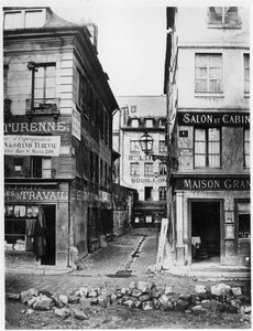 Paris 4 rue de Breteuil, vue prise de la rue Réaumur vers la rue Vaucanson, 1858-78 - Charles Marville