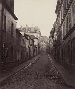 Rue Neuve-Coquenard depuis la rue Lamartine, années 1870