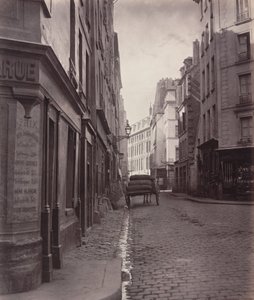 Rue de la Bûcherie, du cul-de-sac Saint-Ambroise cinquième arrondissement, 1866-1868 - Charles Marville