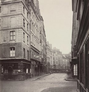 Rue de la Ferronnerie, vers 1865