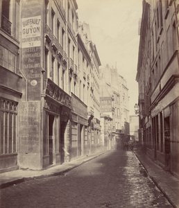 Rue des Bourdonnais de la rue de Rivoli - Charles Marville