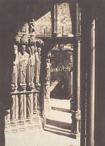 Portail sud, cathédrale de Chartres - Charles Marville