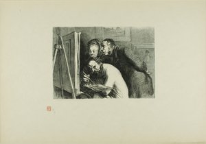 Peintre et le bourgeois - Charles Maurand