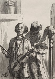 Chanteurs de rue - Charles Maurand