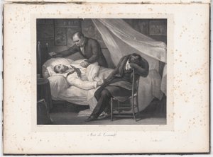 La mort de Géricault - Charles Maurin