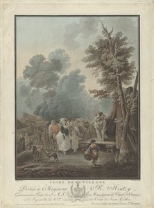 Foire de Village - Charles Melchior Descourtis