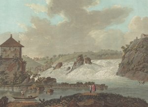 Chutes de Schaffhausen, c. 1784 - Charles Melchior Descourtis