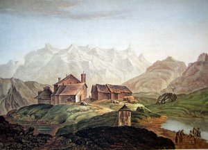 Hospice du Gothard 1785 - Charles Melchior Descourtis
