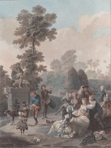 Le Tambourin - Charles Melchior Descourtis