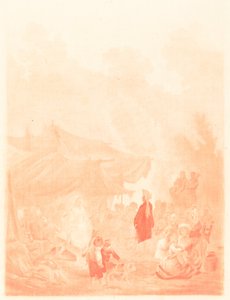 Noce de Village - Charles Melchior Descourtis