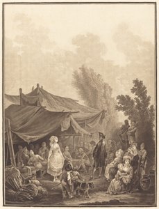 Noce de Village - Charles Melchior Descourtis