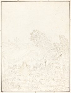 Noce de village - Charles Melchior Descourtis after Nicolas Antoine Taunay