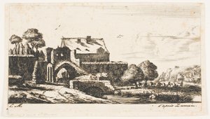 Un moulin à eau près de Saint-Denis