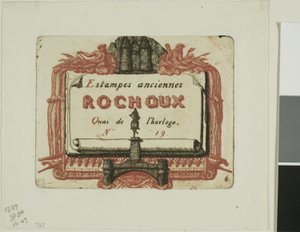 Carte de visite du marchand d