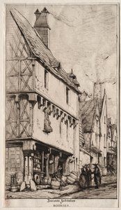 Une vieille maison à Bourges, parfois appelée la Maison du Musicien