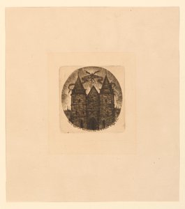 Ancienne Porte du Palais de Justice - Charles Meryon