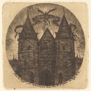 Ancienne porte du Palais de Justice, Paris - Charles Meryon