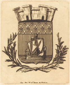 Armes symboliques de la ville de Paris - Charles Meryon
