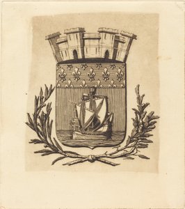 Armes symboliques de la ville de Paris - Charles Meryon