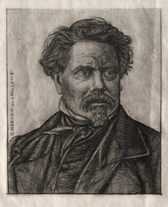 Benjamin Fillon, homme de lettres, 1862 - Charles Meryon