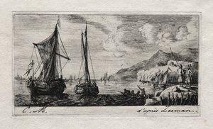 Bateaux Calais - Flushing, 1850 - Charles Meryon