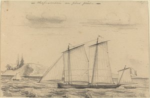 Chasse-marée au Plus Près - Charles Meryon