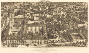 Collège Henri IV, Paris, ou Lycée Napoléon - Charles Meryon