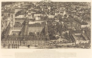 Collège Henri IV, Paris, ou Lycée Napoléon - Charles Meryon