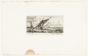 Bateaux Haarlem à Amsterdam - Charles Meryon