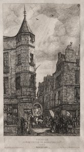 Maison avec une tourelle, n° 22 rue de l