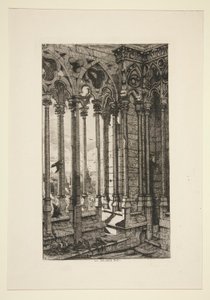 La Galerie Notre-Dame - Charles Meryon