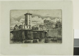 La Pompe Notre-Dame, Paris - Charles Meryon