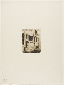 La rue des Mauvais Garçons - Charles Meryon