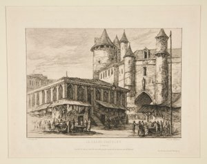Le Grand Châtelet [vers 1780] - Charles Meryon