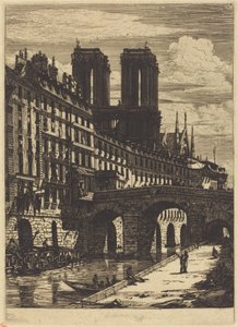 Le Petit Pont, Paris - Charles Meryon