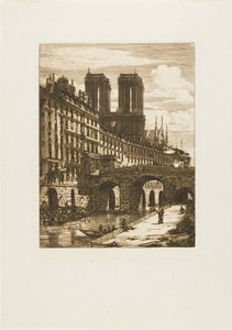 Le Petit Pont, Paris - Charles Meryon