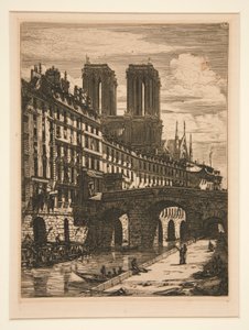 Le Petit Pont, Paris - Charles Meryon