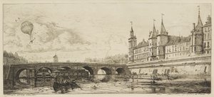 Le Pont-Au-Change - Charles Meryon