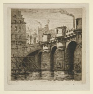 Le Pont-Neuf - Charles Meryon