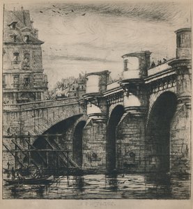 Le Pont-Neuf 8e état, 1853, 1927 - Charles Meryon